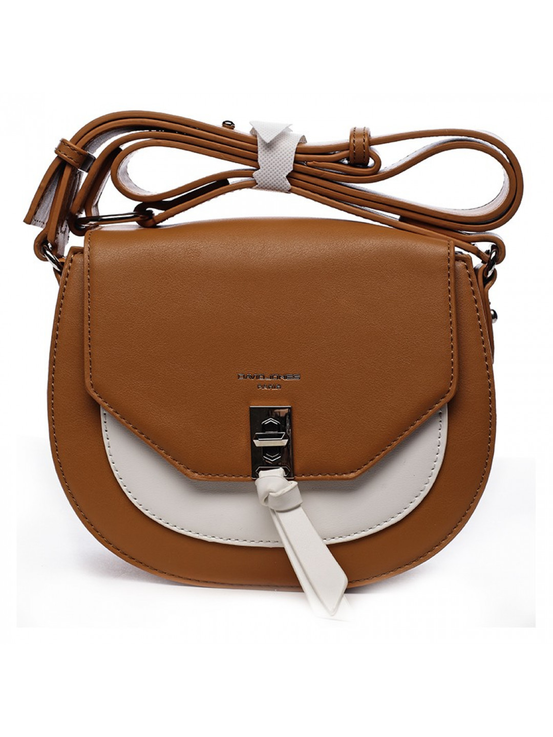 Dámská crossbody kabelka David Jones Tamara – hnědá